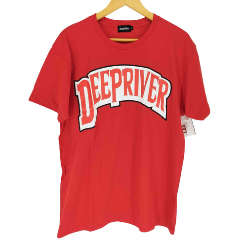 ディープリバー DEEPRIVER ロゴプリントTシャツ メンズ JPN:XL