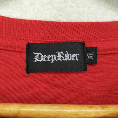 ディープリバー DEEPRIVER ロゴプリントTシャツ メンズ JPN:XL