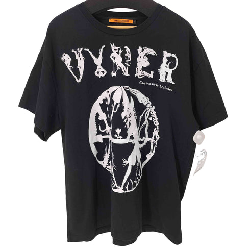 ヴァイナーアーティクルズ VYNER ARTICLES グラフィックデザイン オーバーサイズ Tシャツ メンズ L