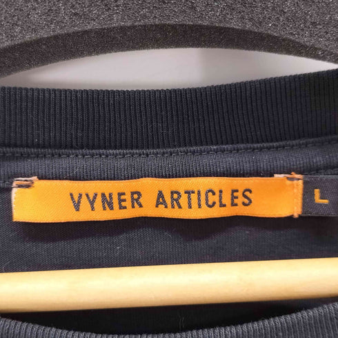 ヴァイナーアーティクルズ VYNER ARTICLES グラフィックデザイン オーバーサイズ Tシャツ メンズ L