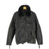 ハーレーダビッドソン HARLEY-DAVIDSON 襟ボア 裏地チェック ホースレザー シングル ライダースジャケット メンズ import:M