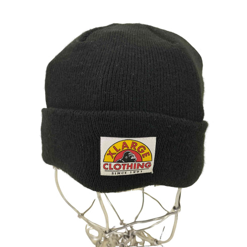 エクストララージ XLARGE ワンポイントワッペンビーニーキャップ メンズ
