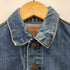 リーバイス Levis 70s USA製 70505 BIG E ボタン裏552刻印 ケアタグ縮率3% 不均等V トラッカージャケット レディース