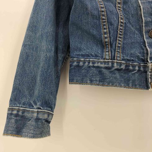 リーバイス Levis 70s USA製 70505 BIG E ボタン裏552刻印 ケアタグ縮率3% 不均等V トラッカージャケット レディース