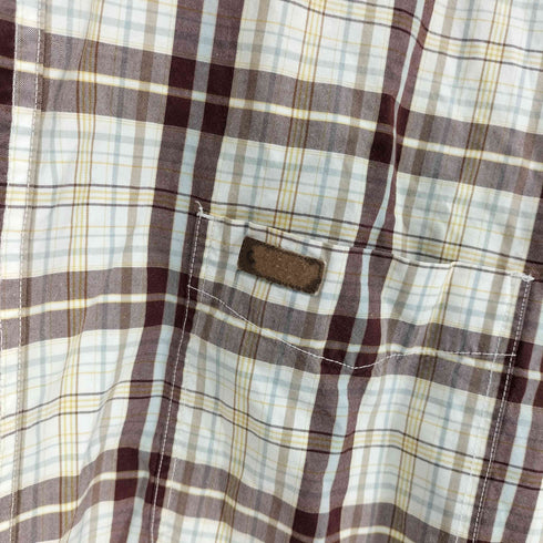 カーハート Carhartt 90-00S マドラスチェック B.D S/S シャツ メンズ import:XL