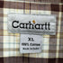 カーハート Carhartt 90-00S マドラスチェック B.D S/S シャツ メンズ import:XL