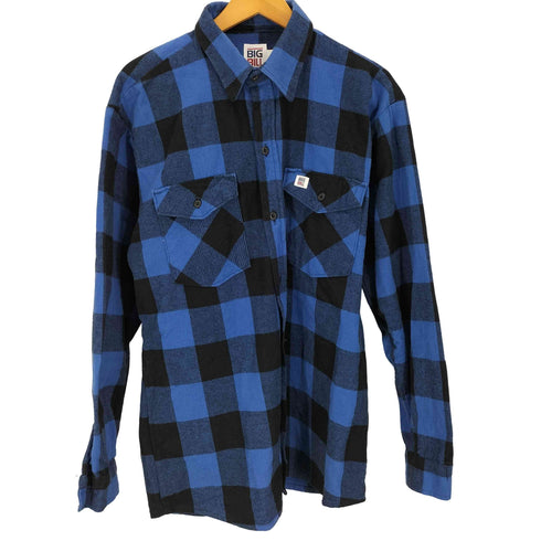 ビッグビル BIG BILL USA製 121 L/S 9oz Premium Brawny Flannel プレミアム ブローニー フランネル バッファローチェック シャツ メンズ import:M