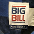 ビッグビル BIG BILL USA製 121 L/S 9oz Premium Brawny Flannel プレミアム ブローニー フランネル バッファローチェック シャツ メンズ import:M