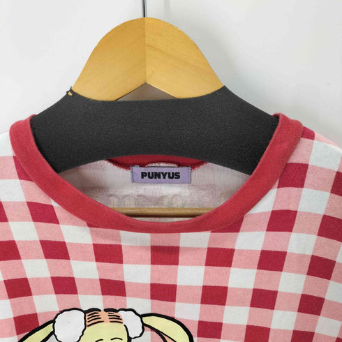 プニュズ PUNYUS ギンガムチェックバニーTシャツ レディース FREE