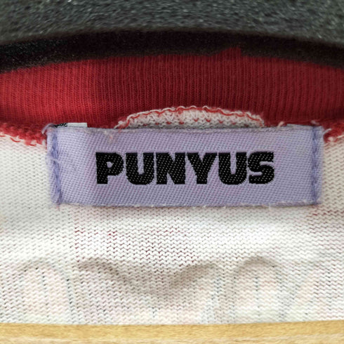 プニュズ PUNYUS ギンガムチェックバニーTシャツ レディース FREE