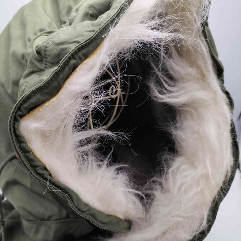 ユーエスアーミー U.S. ARMY 70S W/SYNTHETIC FUR RUFF OG-107 M-65 M-51 Parka Attachment ファー フード ヘッドウェア 1977年製 メンズ
