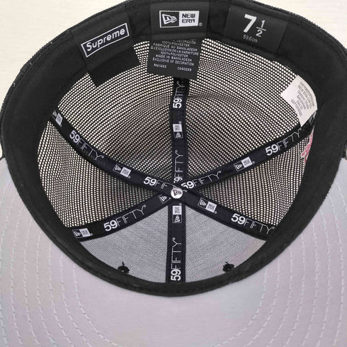 シュプリーム Supreme Box Logo Mesh Back New Era Cap ボックスロゴ メッシュバック キャップ メンズ 7 1/2