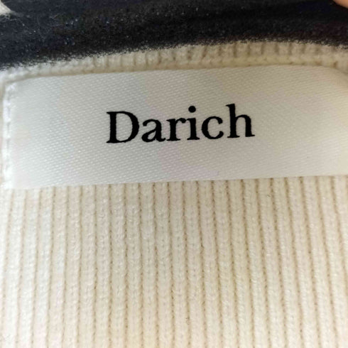 ダーリッチ Darich フロントオープンリボンニットミニワンピース レディース FREE-L