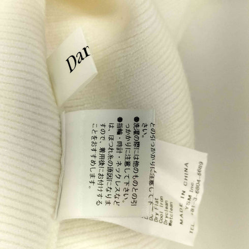 ダーリッチ Darich オフショルダーフリルニットミニワンピース レディース FREE