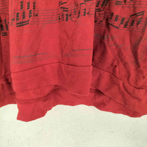 ディーゼルブラックゴールド DIESEL BLACK GOLD The Last Minute Orchestra フロント楽譜プリント半袖Tシャツ メンズ S