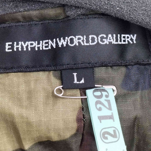 イーハイフンワールドギャラリー E hyphen world gallery EHYPHN WORLD GALLERY ミリタリーテーラードジャケット メンズ import:L