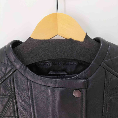 コントワーデコトニエ COMPTOIR DES COTONNIERS ラムレザージャケット レディース JP7