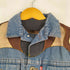 リーバイス Levis USA製 57508-0214 リメイクレザー デニムジャケット レディース JPN:M