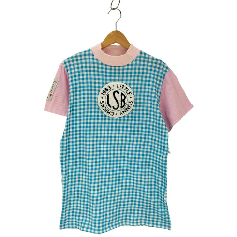 リトルサニーバイト little sunny bite ビッグワッペンTシャツ レディース JPN:S