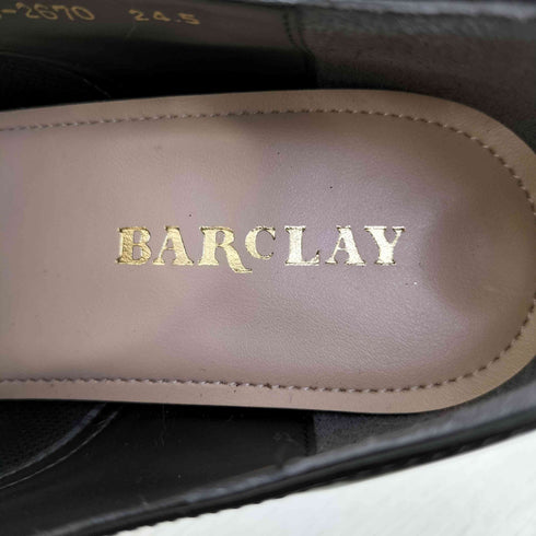 バークレー BARCLAY エナメル レースアップ シューズ レディース JPN:24.5