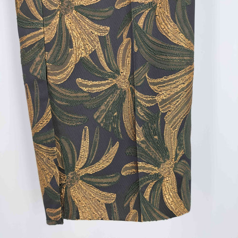 トゥデイフル TODAYFUL Jacquard Slit Trousers ジャガードスリットトラウザーズ レディース JPN:38
