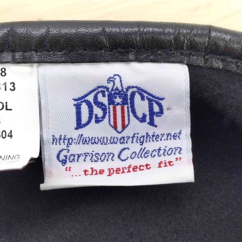ユーエスアーミー U.S. ARMY DSCP 03年会計 Military Beret Wool Black 米軍実物 レディース