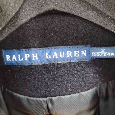ラルフローレン RALPH LAUREN メルトンウール ベルテッドピーコート レディース JPN:2