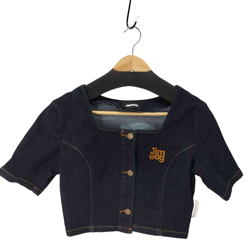 JIMWAG BOXLOGO denim jacket レディース FREE