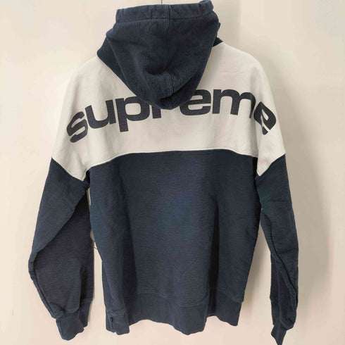 シュプリーム Supreme 17AW BLOCKED HOODED SWEATSHIRT メンズ import:L