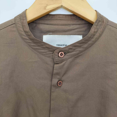 トゥデイフル TODAYFUL Standcollar Over Shirts スタンドカラーオーバーシャツ レディース FREE