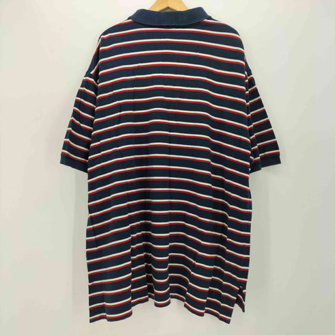 ポロバイラルフローレン Polo by RALPH LAUREN ポニー刺繍 ボーダー柄 S/S ポロシャツ メンズ 4XB