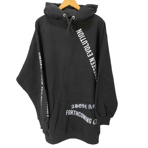 G|FASHION MADE IN ITARY メッセージプリントオーバーサイズパーカー メンズ import:XXL