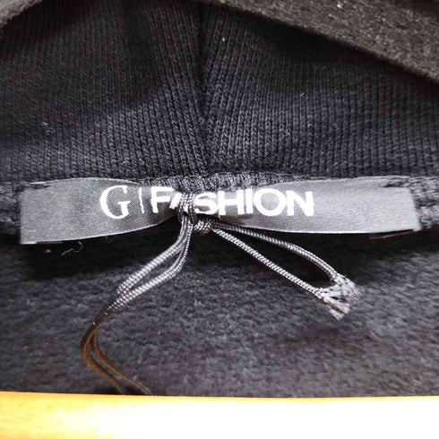 G|FASHION MADE IN ITARY メッセージプリントオーバーサイズパーカー メンズ import:XXL