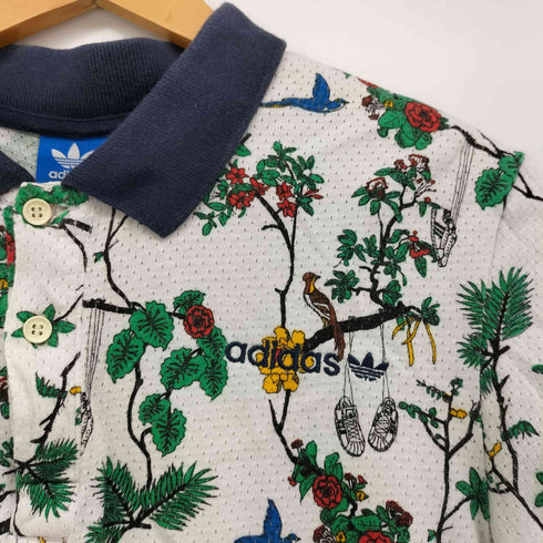 アディダスオリジナルス adidas Originals Island Superstar Polo Shirt レディース import:M