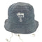 ステューシー Stussy ロゴプリント デニム バケットハット メンズ M