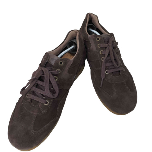 ジェオックス GEOX RESPIRA スエードレザースニーカー メンズ EUR:42