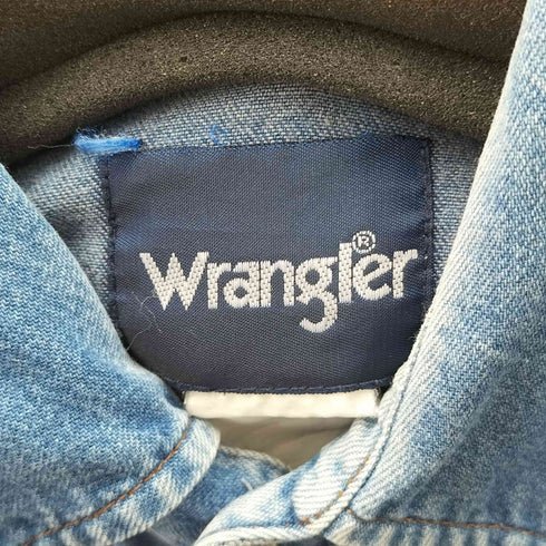 ラングラー Wrangler デニムウエスタンシャツ メンズ