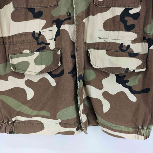 トミー TOMMY カモ柄 ミリタリーシャツジャケット メンズ import:M