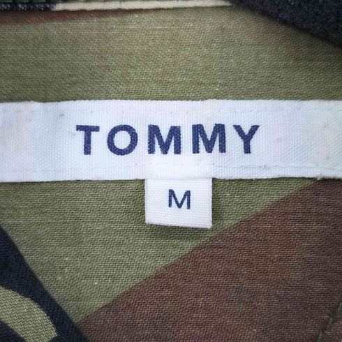 トミー TOMMY カモ柄 ミリタリーシャツジャケット メンズ import:M