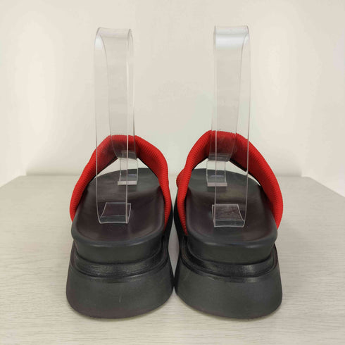 コス COS Knitted Slides プラットフォーム ニット スライドサンダル レディース EUR:38