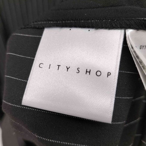 シティショップ CITYSHOP V NECK LEAW DRESS レディース JPN:36