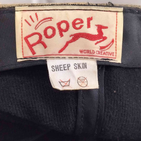 ローパー ROPER 90S シープスキン 6パネルキャップ メンズ