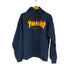 スラッシャー THRASHER ファイヤーパターンロゴフーディー メンズ