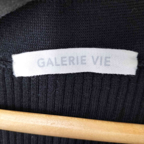 ギャルリーヴィー GALERIE VIE リブタイトニットロングワンピース レディース JPN:S