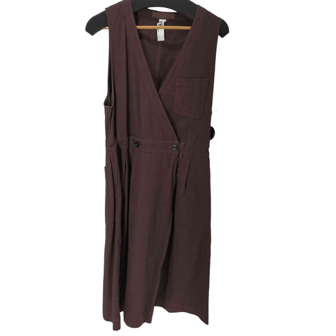 エムエイチエル MHL. COTTON SLEEVELESS DRESS コットンノースリーブワンピース ジャンスカ レディース 2