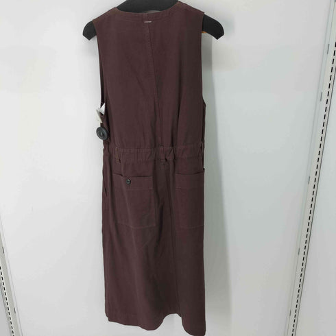 エムエイチエル MHL. COTTON SLEEVELESS DRESS コットンノースリーブワンピース ジャンスカ レディース 2