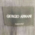 ジョルジオアルマーニ Giorgio Armani イタリア製 リネン混 カバーオールジャケット 黒タグ メンズ