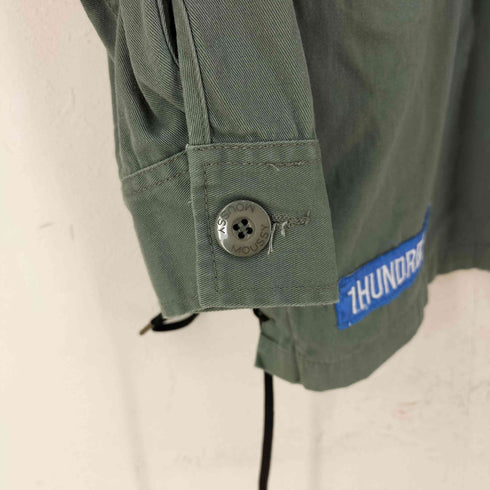 マウジー moussy ワッペン ミリタリージャケット レディース FREE