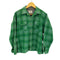 WINTER HAVEN 60S ウール混 フラップポケット L/S シャドーチェック シャツ メンズ JPN:L