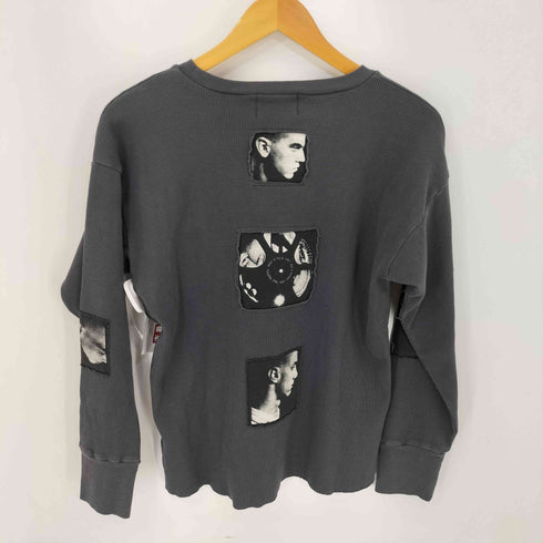 ENFANTS RICHES DEPRIMES ASSEMBLAGE LS THERMAL I/BLK メンズ import:L